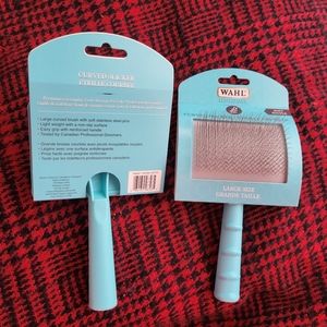 Wahl Large Curved Slicker Grooming Brush for Cats/Dogs etc.